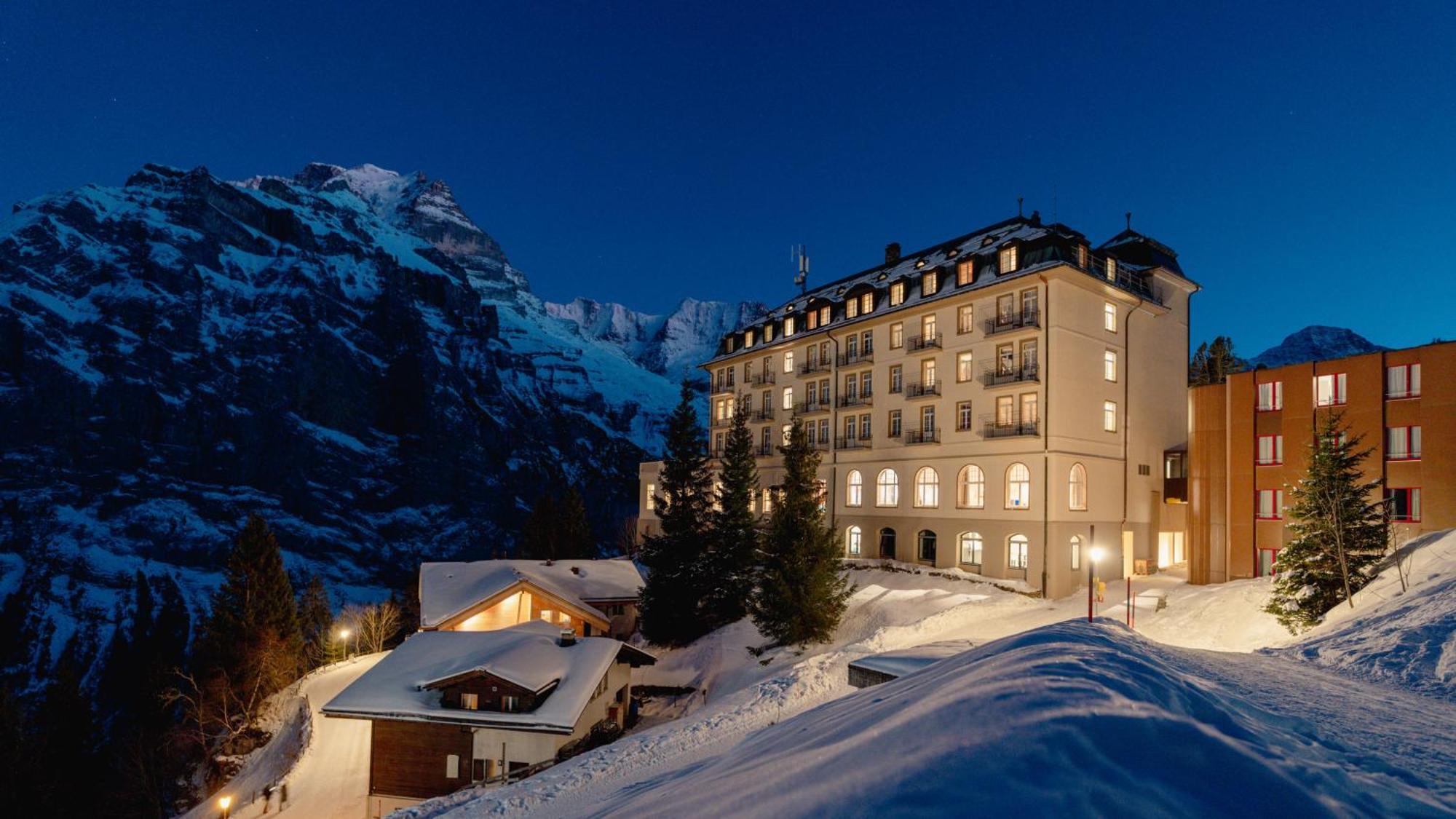 Hotel Muerren Palace Экстерьер фото