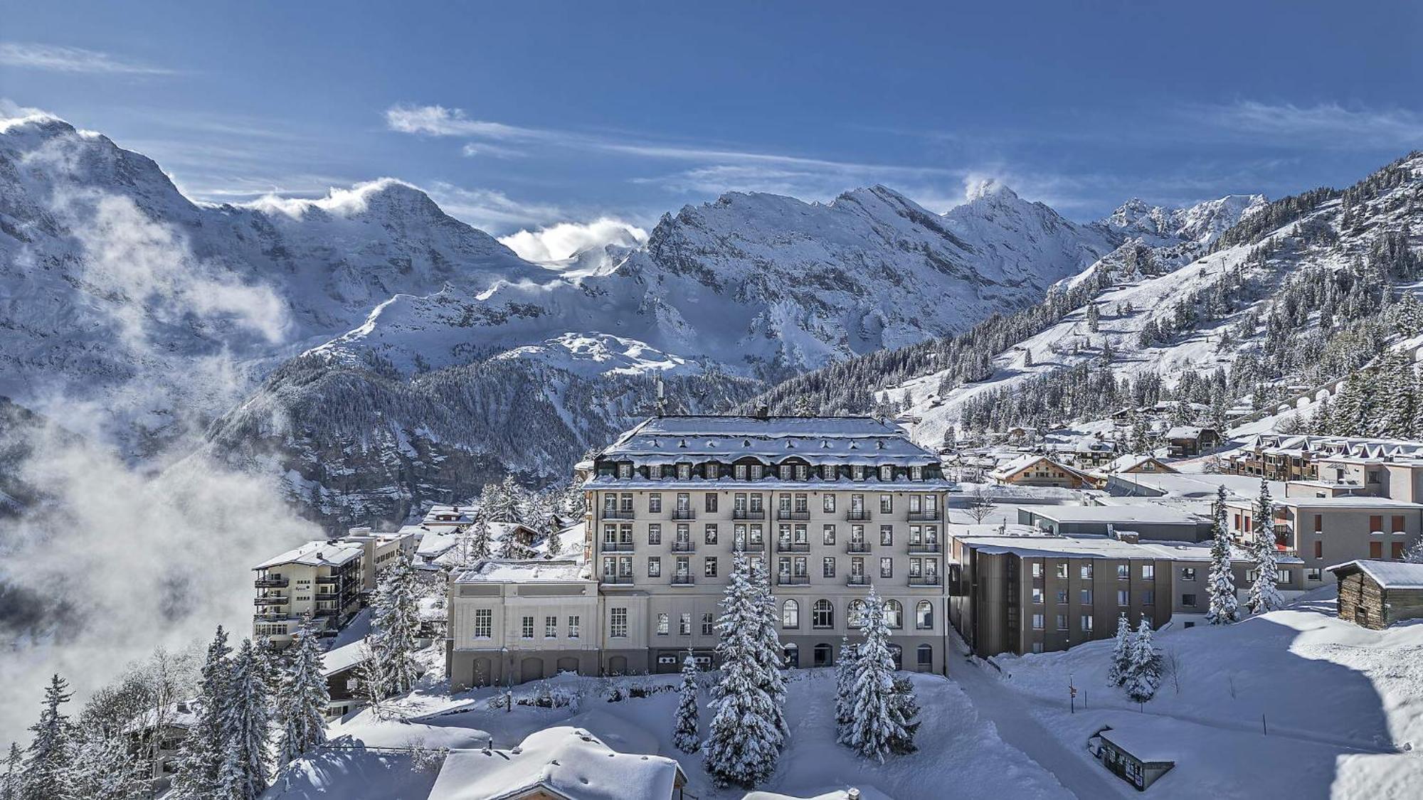 Hotel Muerren Palace Экстерьер фото